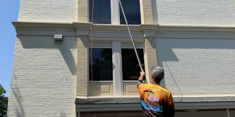 Exterior Office Cleaning in Williamsburg, Virginia