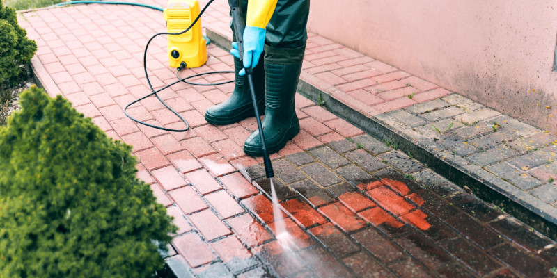 Pressure Washing in Williamsburg, Virginia